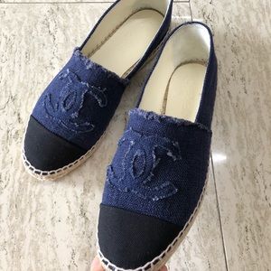 Chanel Espadrilles Denim 40size